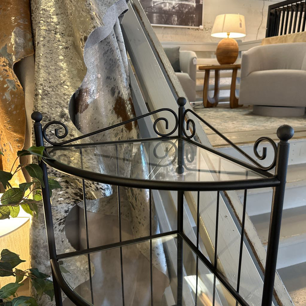 Metal Corner Shelf