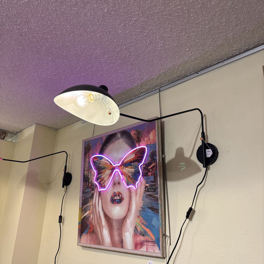 Black Sconce Lamp LAMPS
