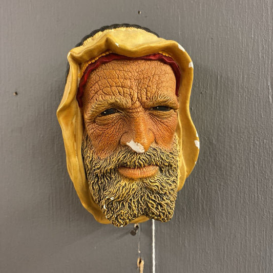 Vintage BOSSONs Clay Head Sheik ART