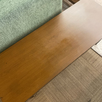 Dark Tapered Leg MCM Style Coffee Table (AS IS)