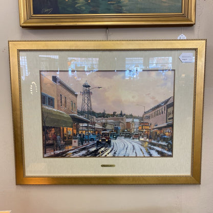 Signed & Numbered THOMAS KINCADE Main St Matinee ART