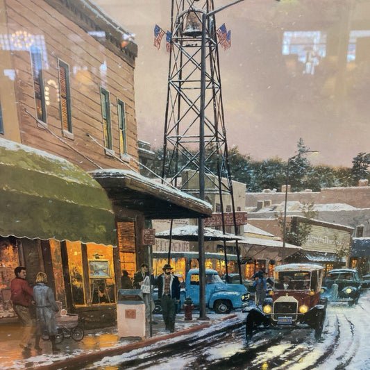 Signed & Numbered THOMAS KINCADE Main St Matinee ART