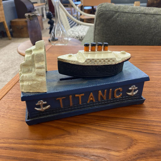 Cast Iron Titanic Bank SMALLS