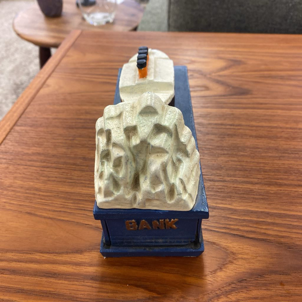 Cast Iron Titanic Bank SMALLS