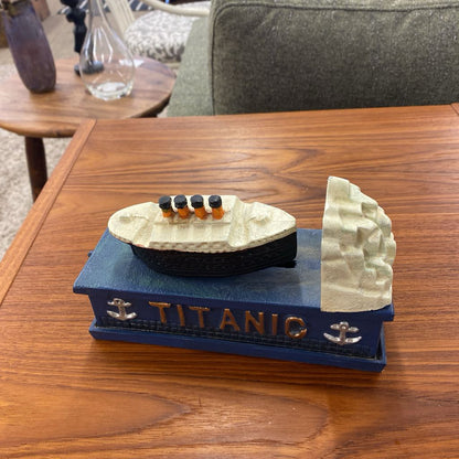 Cast Iron Titanic Bank SMALLS