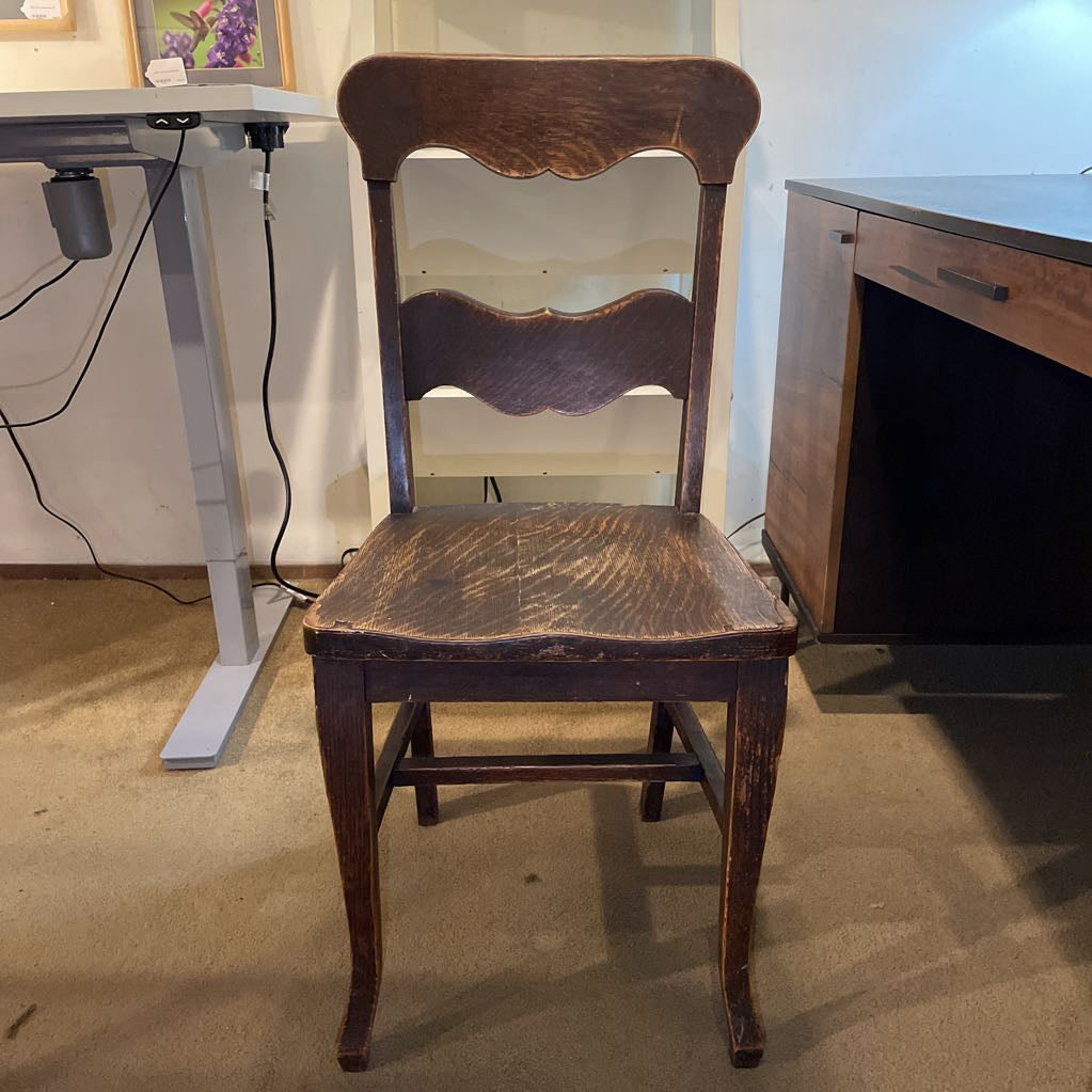 Rustic Oak Chair