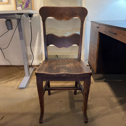 Rustic Oak Chair