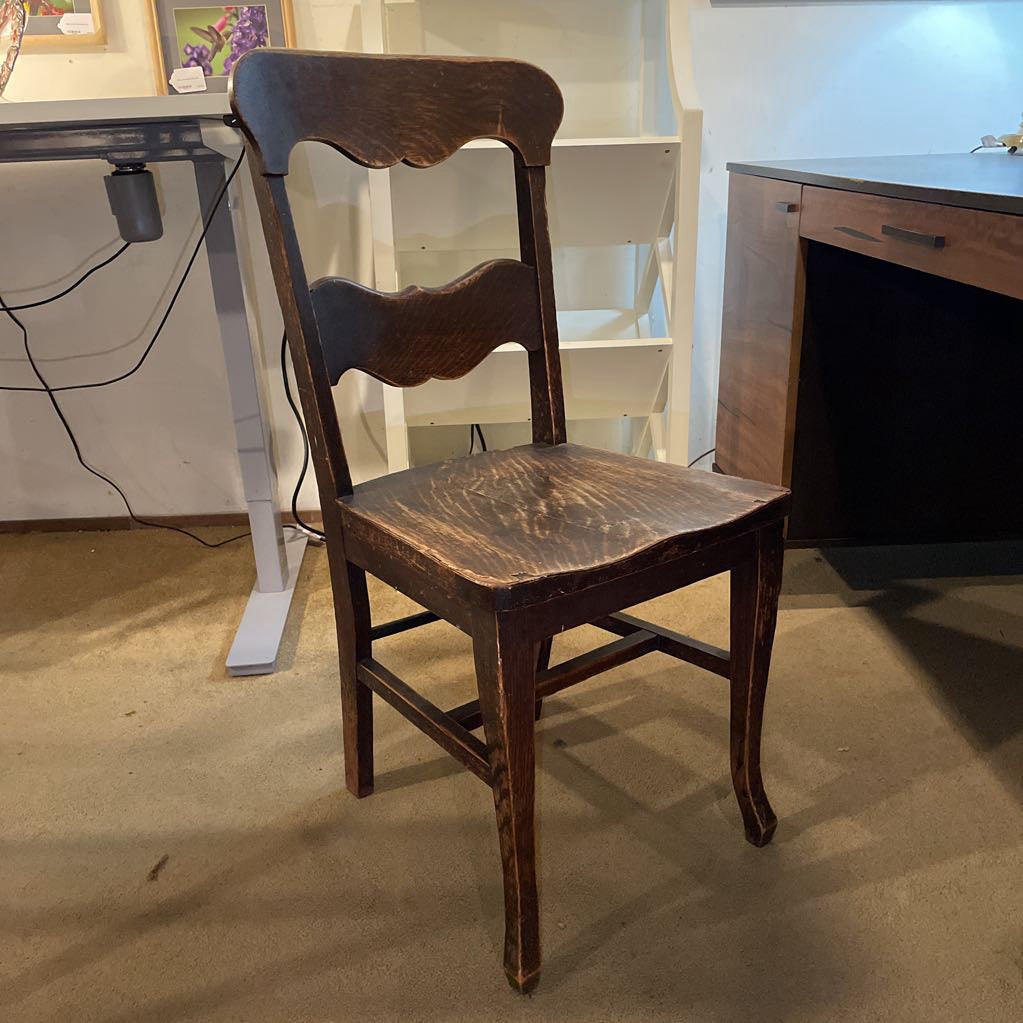 Rustic Oak Chair