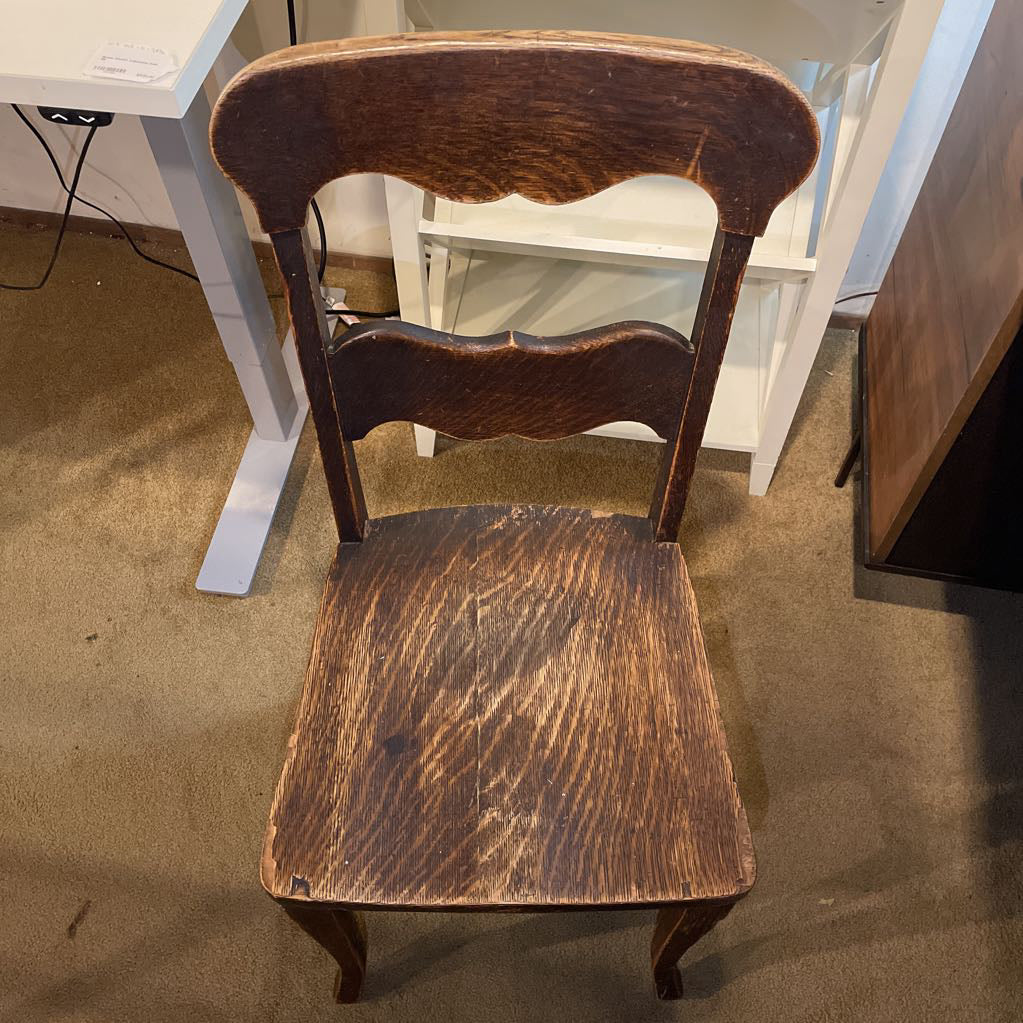 Rustic Oak Chair