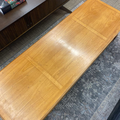 Vintage HERITAGE Long NeoClassic Coffee Table w/Drawer