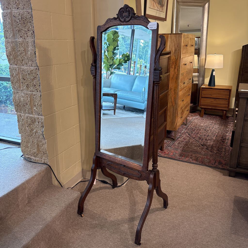Antique Cheval Dressing Mirror C MIRRORS