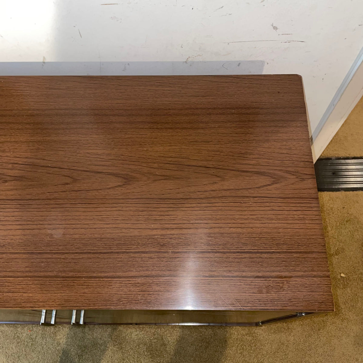 MC 2 Door Cabinet with Brown Veneer C CABINETS