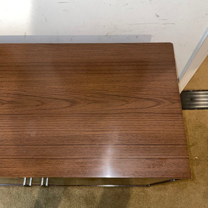 MC 2 Door Cabinet with Brown Veneer C CABINETS