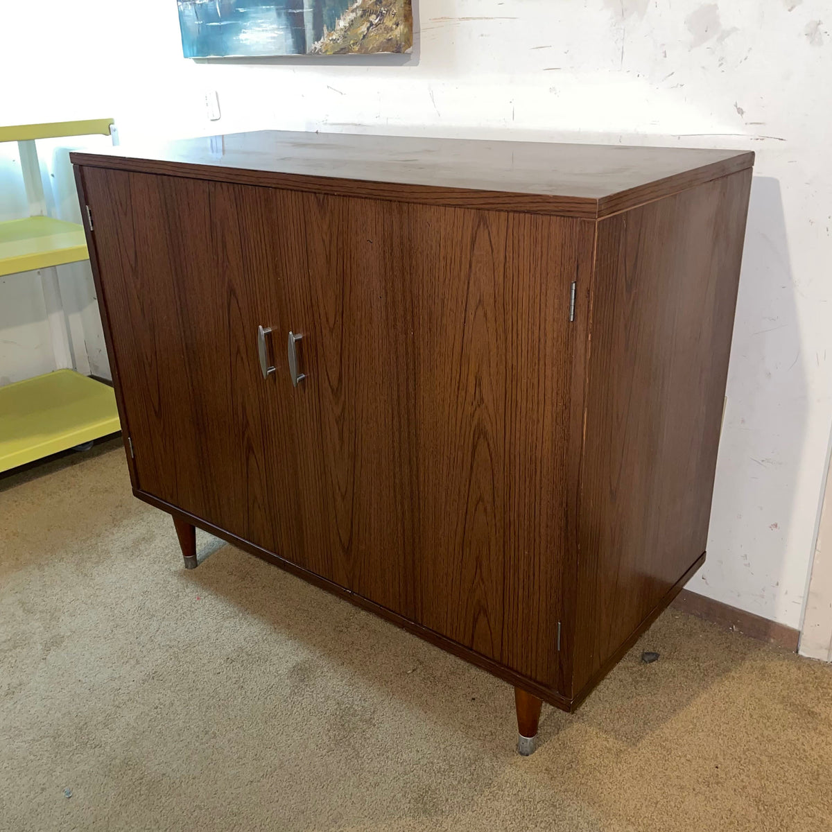 MC 2 Door Cabinet with Brown Veneer C CABINETS