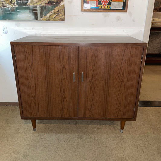 MC 2 Door Cabinet with Brown Veneer C CABINETS