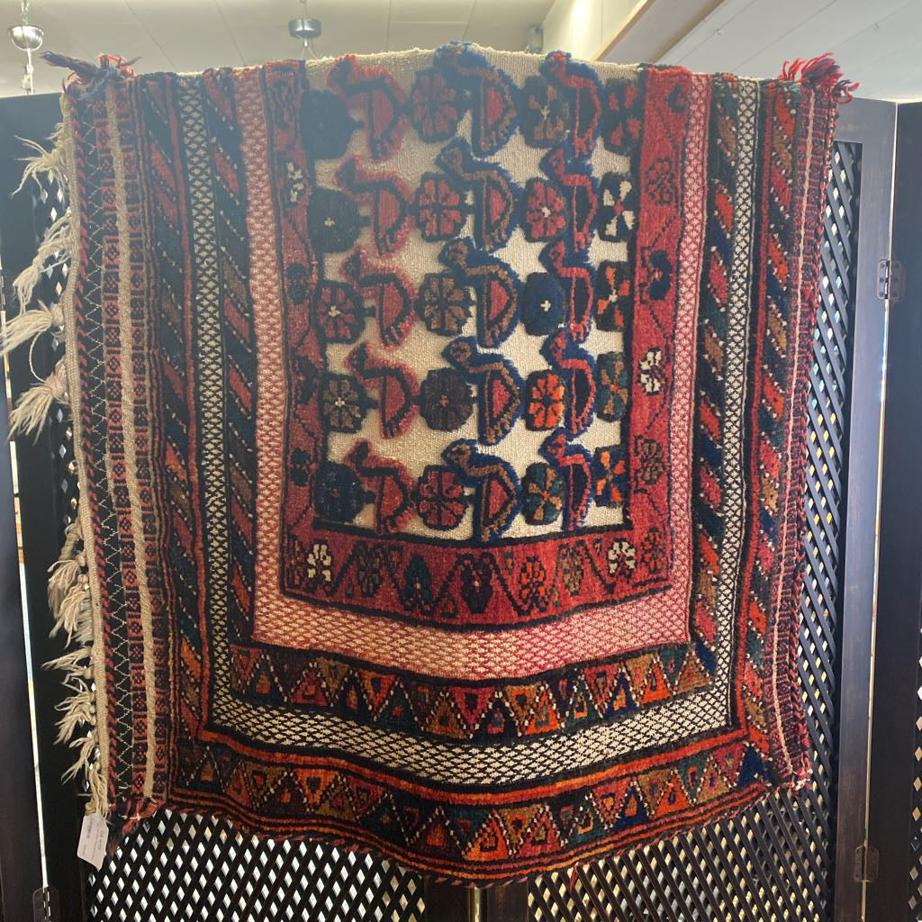 Vintage Iranian Tribal Horse Cover