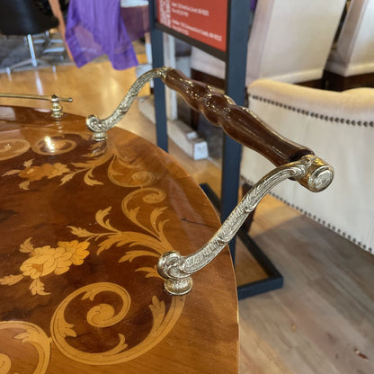 Italian Inlay Tea Cart UNIQUE FINDS