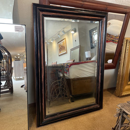 Black and Bronze Frame Rectangular Mirror C MIRRORS