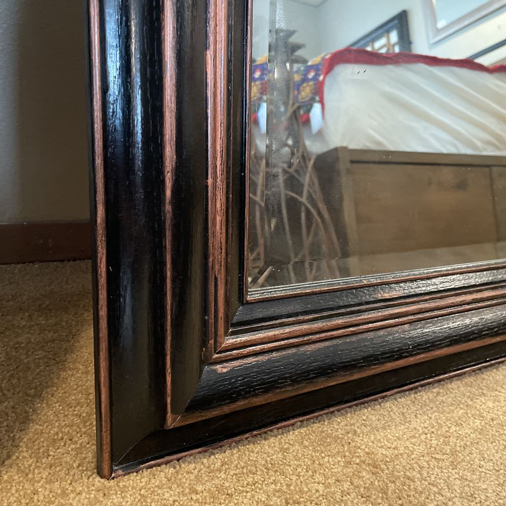 Black and Bronze Frame Rectangular Mirror C MIRRORS