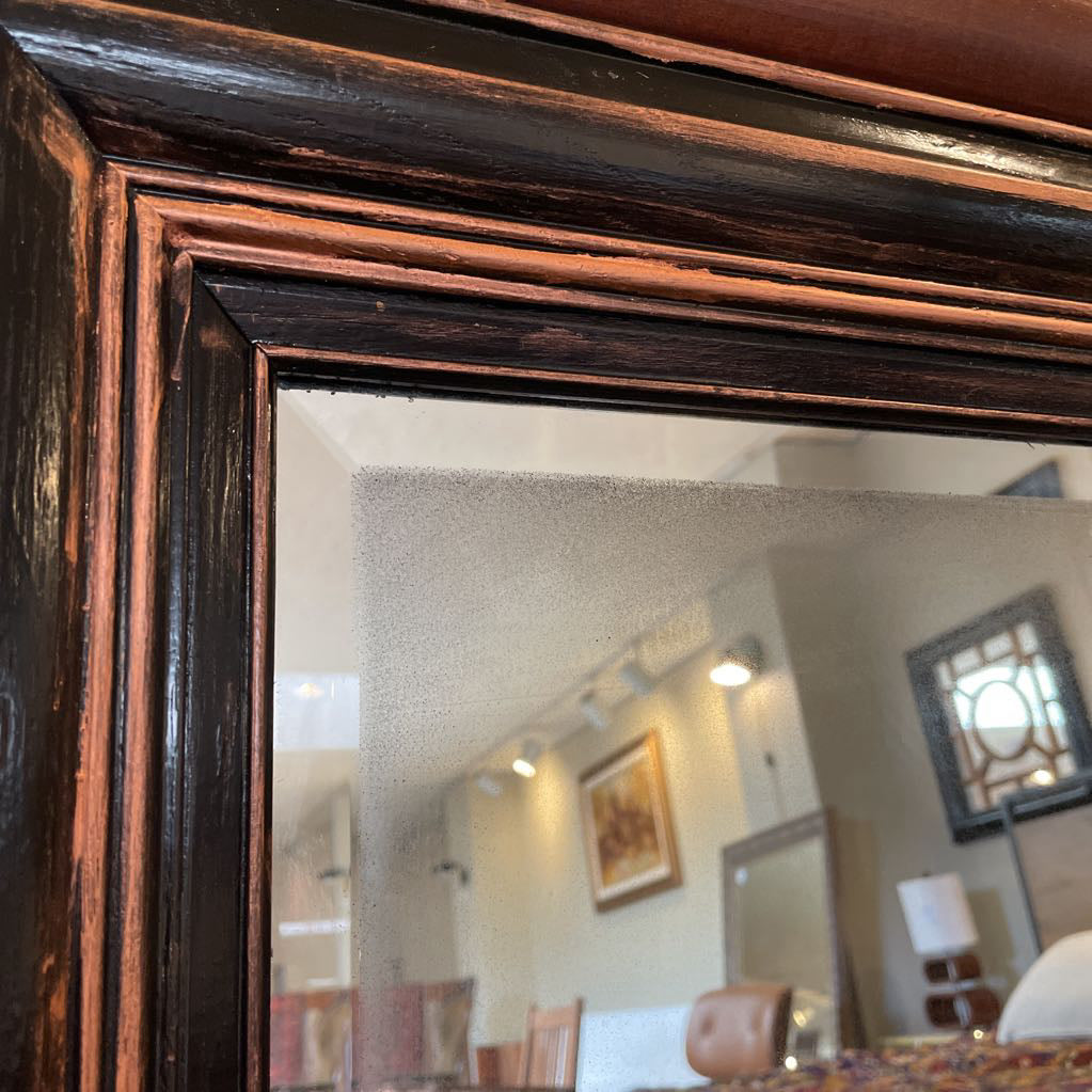 Black and Bronze Frame Rectangular Mirror C MIRRORS