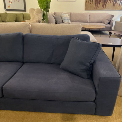 Article Stika Navy Blue 2 Cushion Sofa U SOFAS