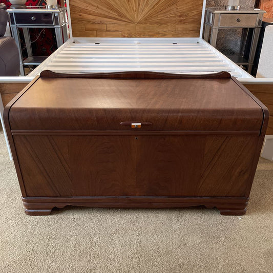 Walnut Deco Waterfall Chest C TRUNKS