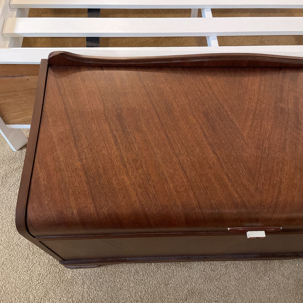 Walnut Deco Waterfall Chest C TRUNKS