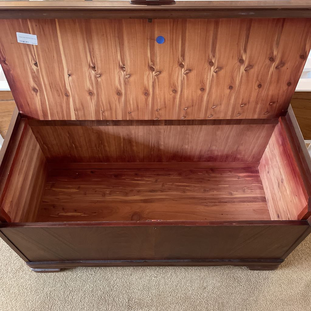 Walnut Deco Waterfall Chest C TRUNKS