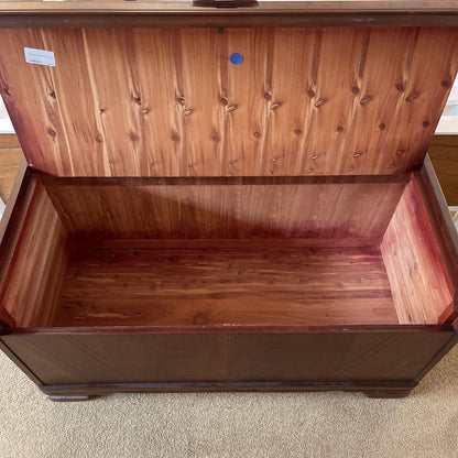 Walnut Deco Waterfall Chest C TRUNKS