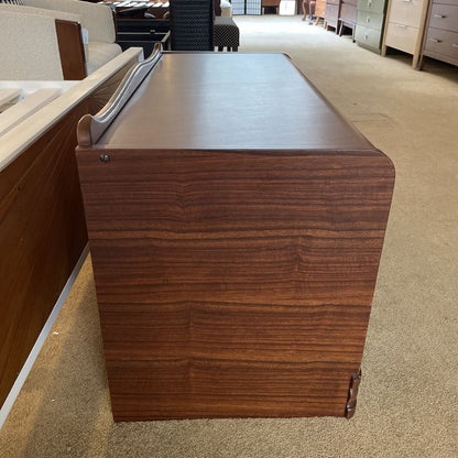 Walnut Deco Waterfall Chest C TRUNKS