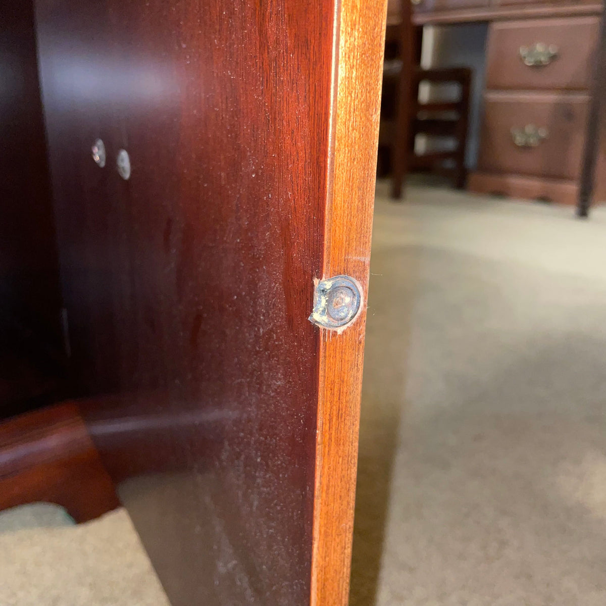 Dark Wood 4 Door Cube Cabinet C CABINETS