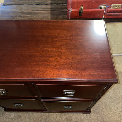 Dark Wood 4 Door Cube Cabinet C CABINETS