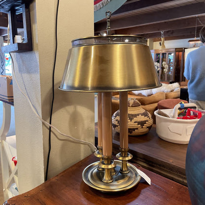 MCM Brass Bouillotte Desk Lamp AS IS LAMPS