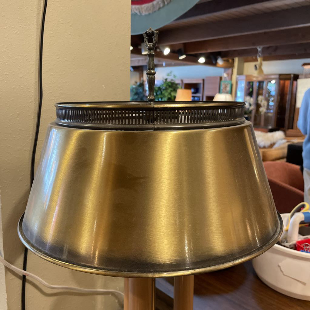 MCM Brass Bouillotte Desk Lamp AS IS LAMPS