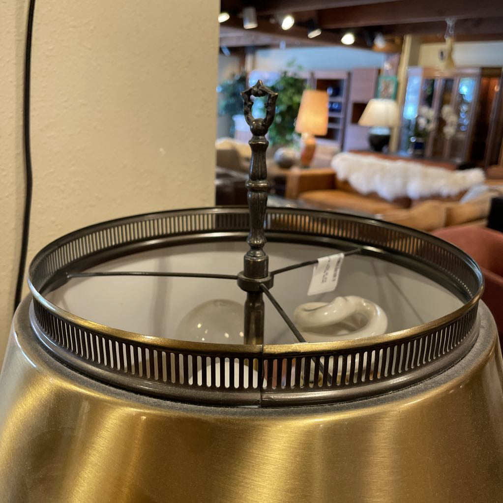 MCM Brass Bouillotte Desk Lamp AS IS LAMPS