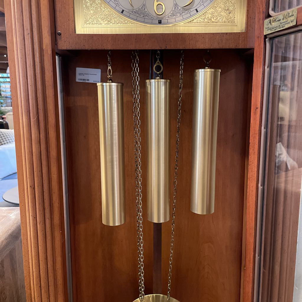 Colonial Celestial Grandfather Clock UNIQUE FINDS
