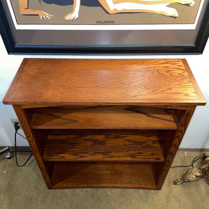 Craftsman Style Two Tier Bookshelf C BOOKSHELVES