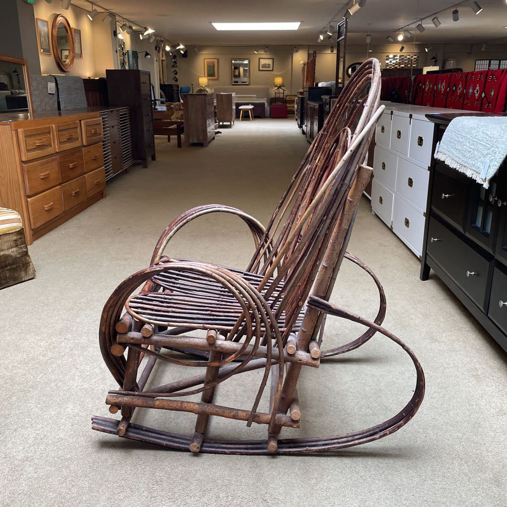 Bent Willow Branch Rocking Chair U ACCENT CHAIRS
