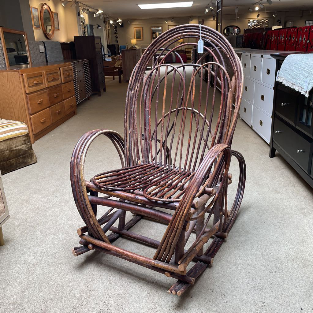 Bent Willow Branch Rocking Chair U ACCENT CHAIRS