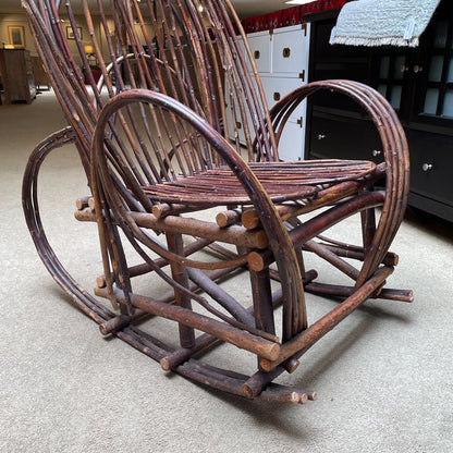 Bent Willow Branch Rocking Chair U ACCENT CHAIRS