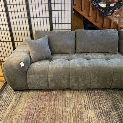 Charcoal Tufted RAF Sectional U SECTIONALS RAF