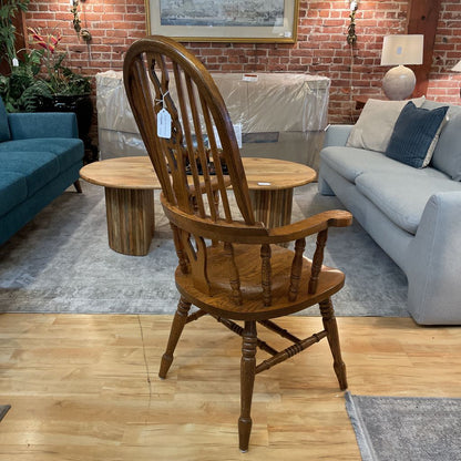 Oak Spindle Back Dining Chair SET OF 6 C DINING CHAIRS