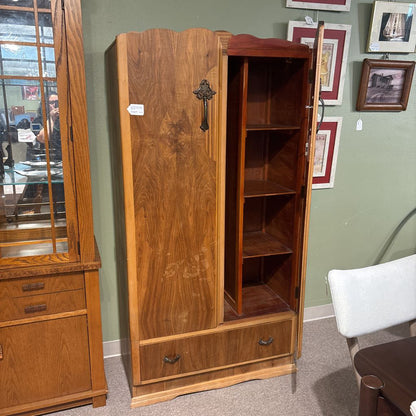 1930's Genuine Art Deco Armoire w/Key
