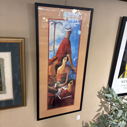 Mid Century Tropical Print ART