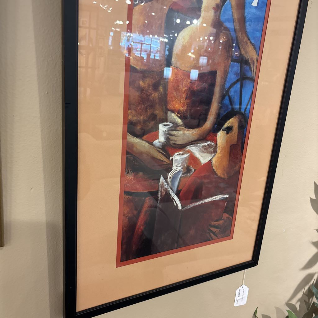 Mid Century Tropical Print ART
