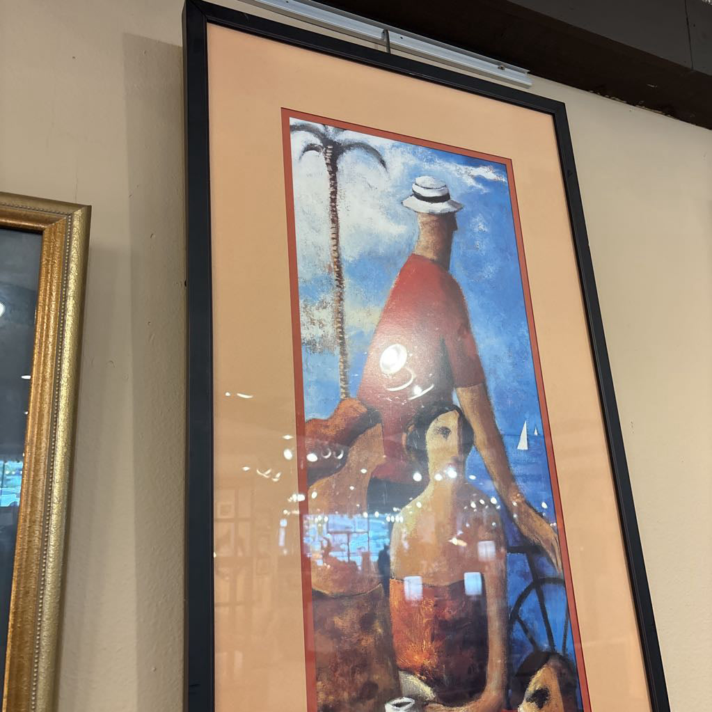 Mid Century Tropical Print ART