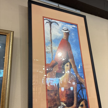 Mid Century Tropical Print ART