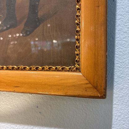 Vintage Colonial Scene Print ART