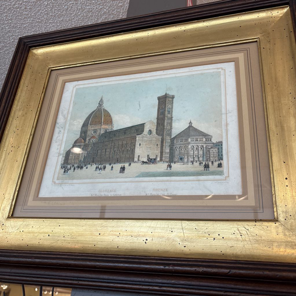 Florence Cathedral Lithograph