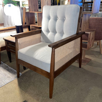 Cane Accent Chair U ACCENT CHAIRS